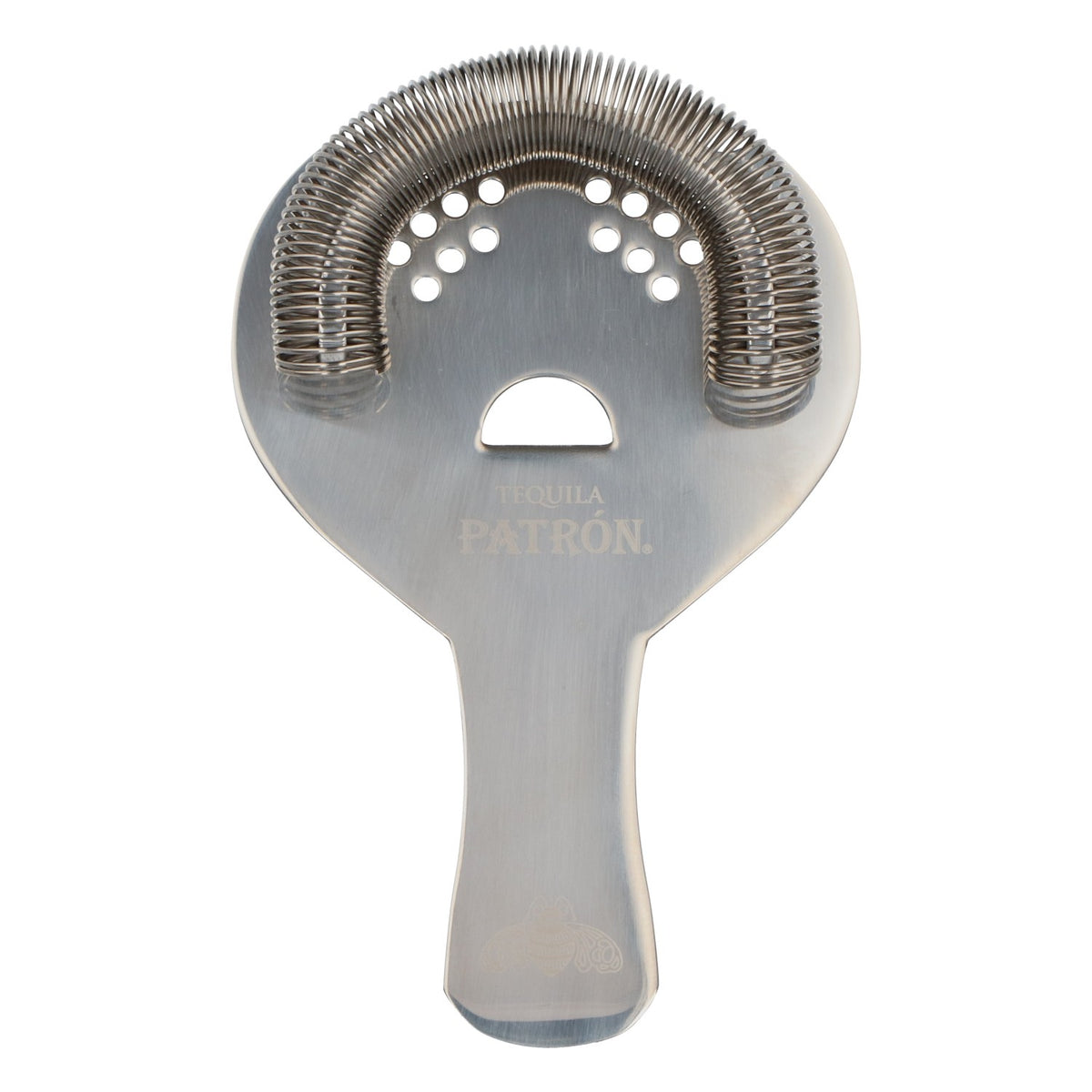 Patron Tequila Barsieb Strainer Barzubehör Aufschäumer Silber Edelstahl – Ansicht 2