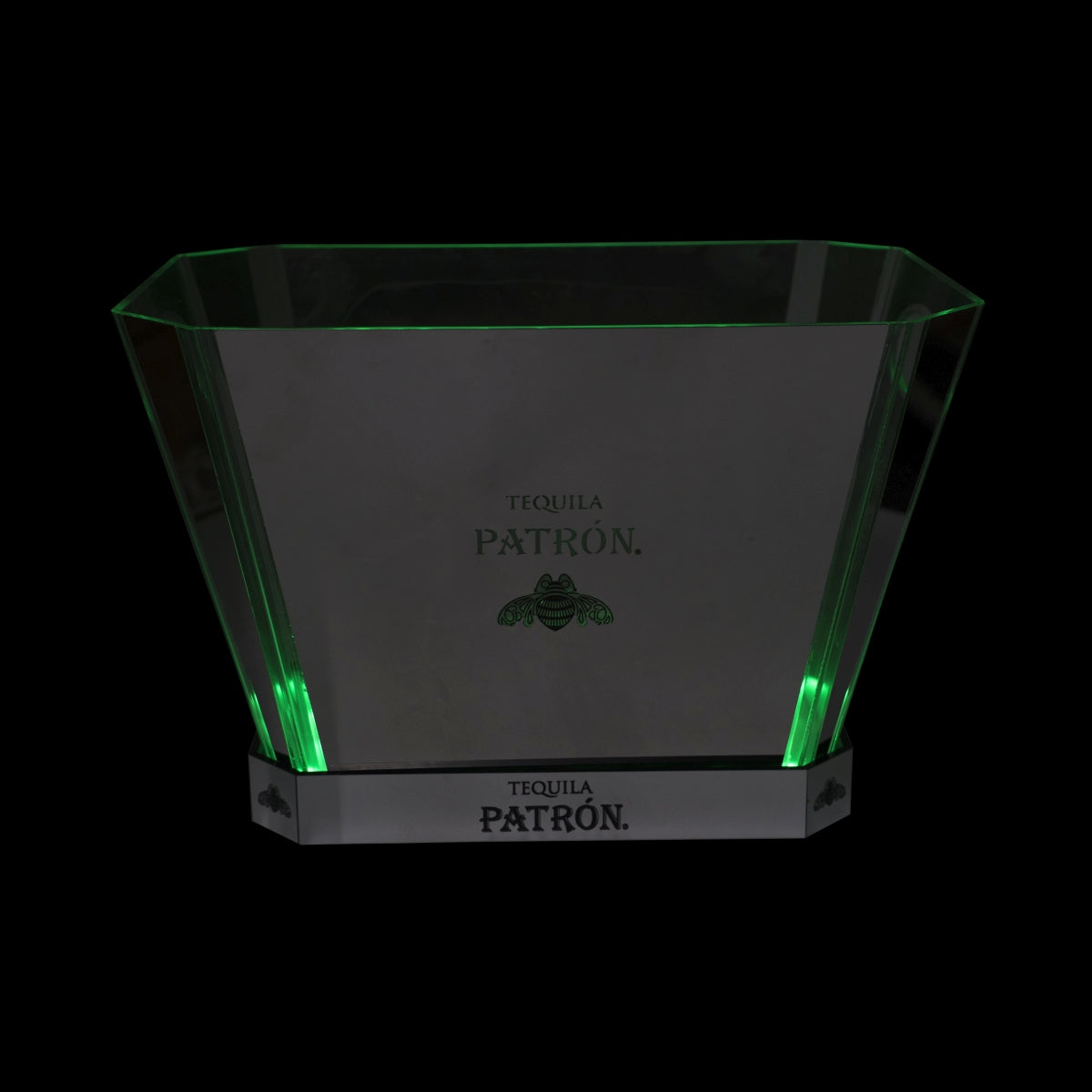 Patron Tequila Kühler LED Cooler Wanne Box Bucket Eis Ice Bar Eiswürfel Flasche – Ansicht 2