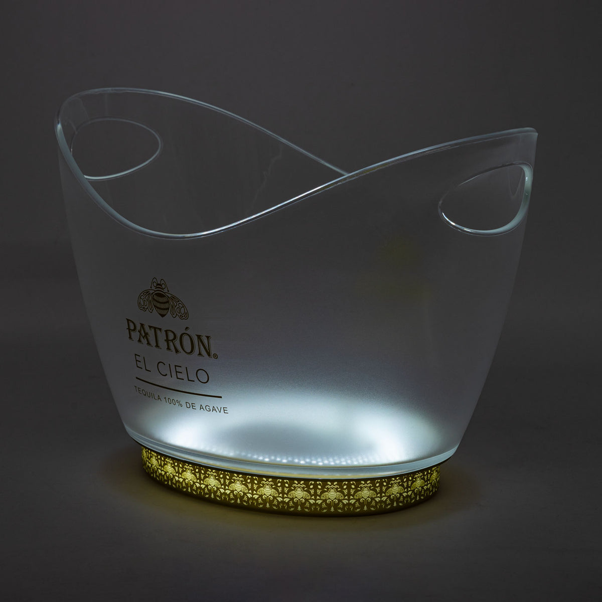 Patron Tequila LED Akku Kühler "EL Cielo Illuminated Ice Bucket" inkl. Netzteil
