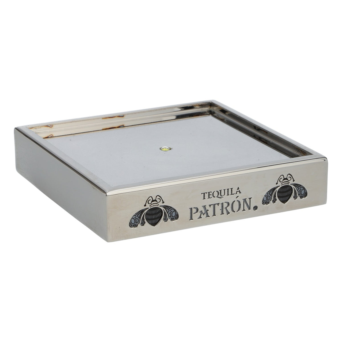Patron Tequila LED Glorifier Single Leuchtreklame Akku 0,7l silber