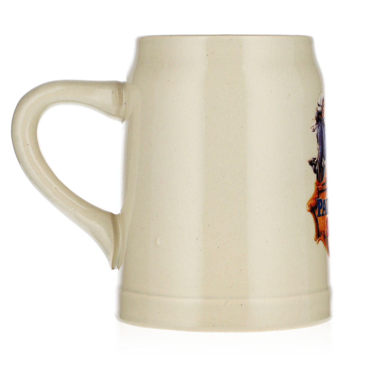 Paulaner Bier Glas 0,25l Tonkrug Salvator Ton Weissbier Mini Steingut Seidel – Ansicht 3