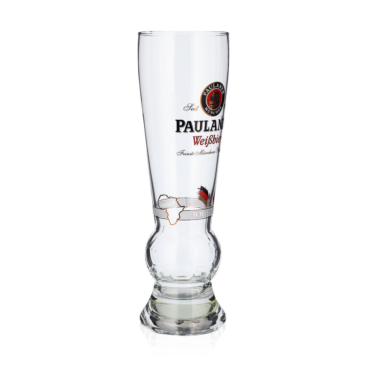 Paulaner Bier Glas LED Weißbierglas Editionsglas WM 2010 Beleuchtung – Ansicht 2