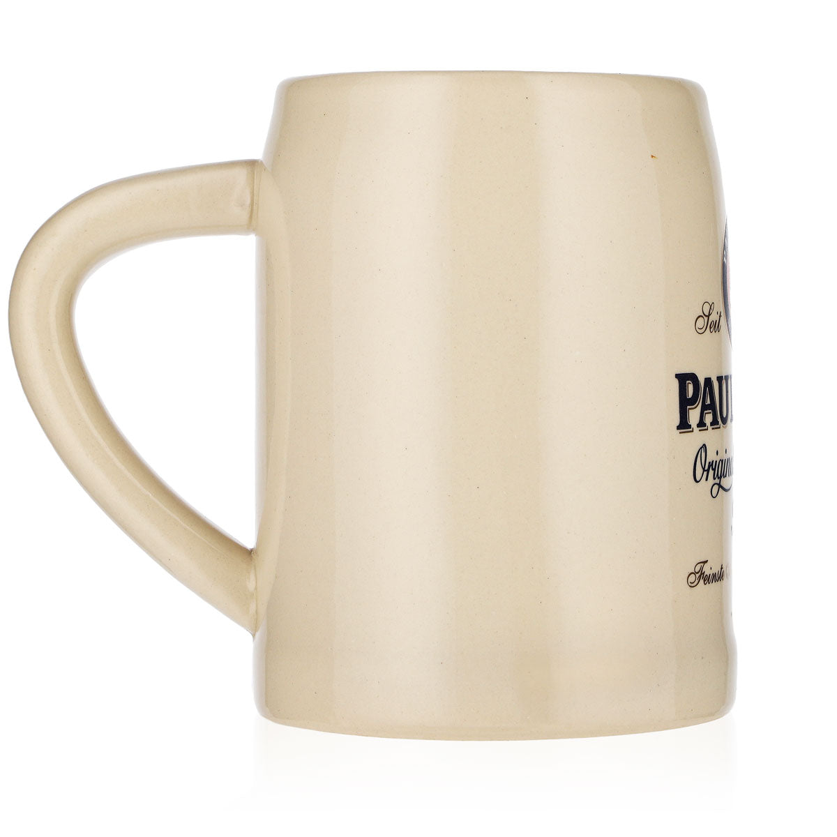 Paulaner Bier Glas Sammlerkrug Seidel 0,64l Tonkrug Trinkskala – Ansicht 4