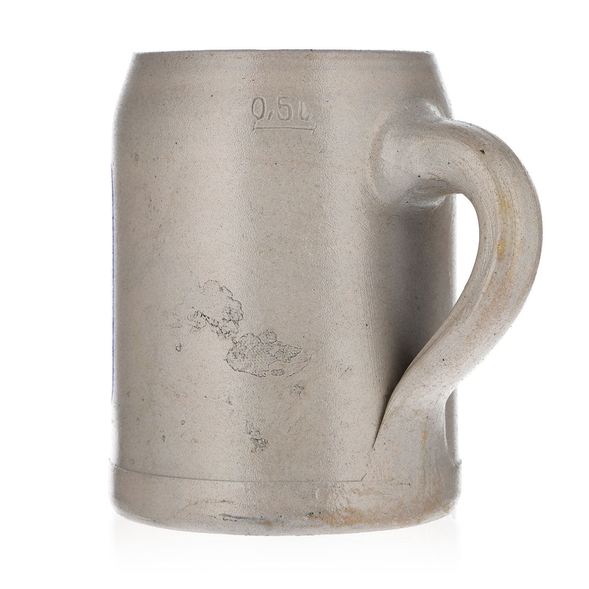 Paulaner Bier Glas Ton Krug Humpen Thomasbräu München Stein 0,5l Bierkrug Seidel – Ansicht 4