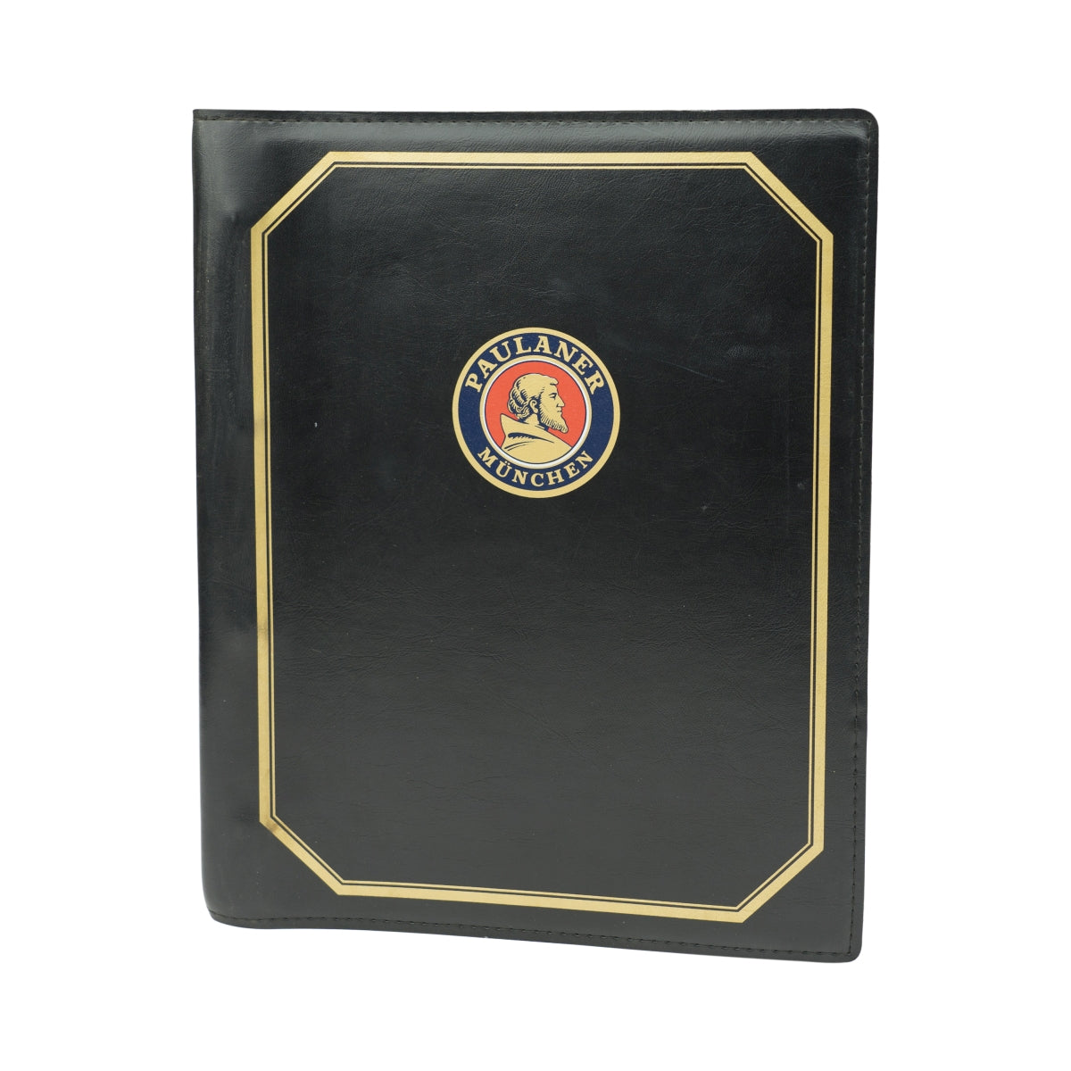 Paulaner Bier Speise- und Getränkekarte A4 Schwarz Menu Halter Gastro Tisch Bar