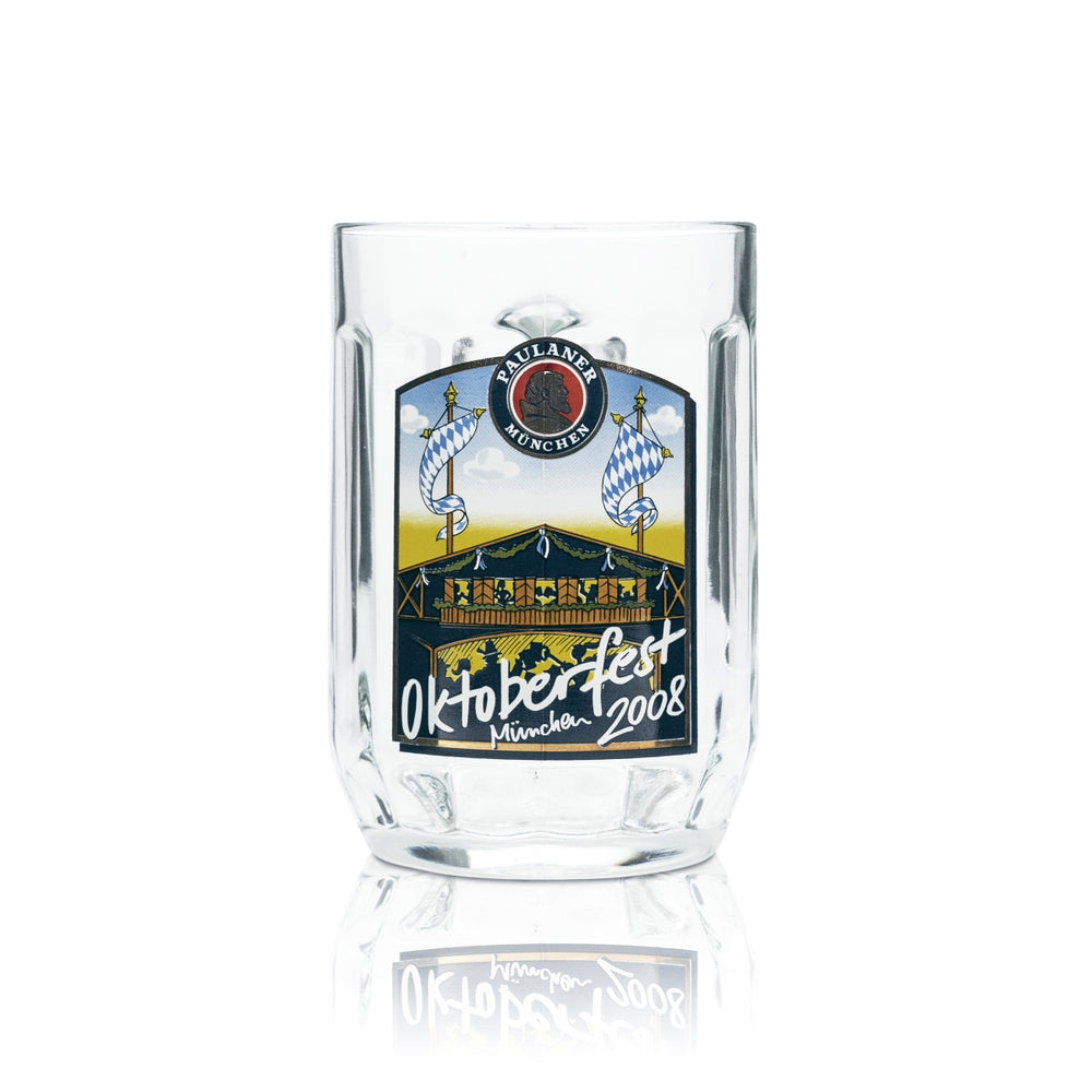 Paulaner Sammler Glas 0,5l Krug Humpen Seidel Gläser Oktoberfest 2008 Edition