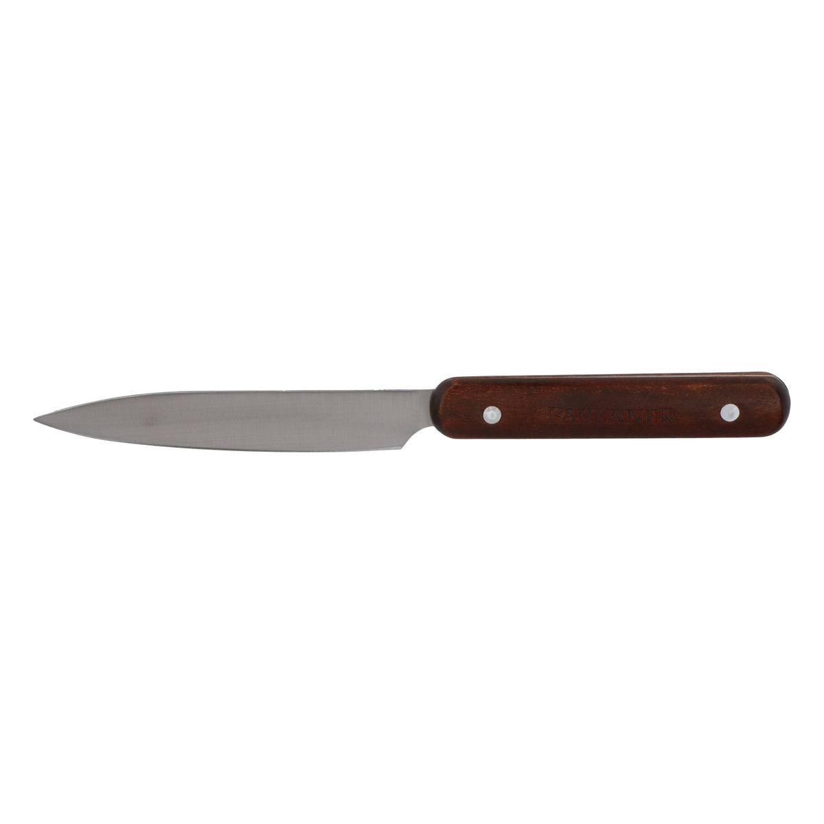 Paulaner Weissbier Echtholz Edelstahl Grillmesser BBQ Messer Fleischmesser – Ansicht 2