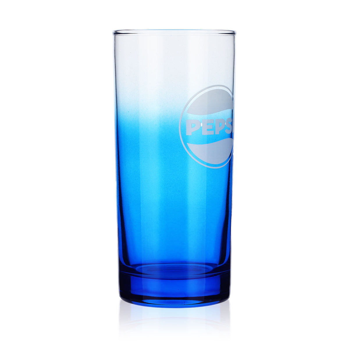 Pepsi Glas Blue Sonderedition Cola Gläser 0,39l Coke Blau Sammelglas – Ansicht 2