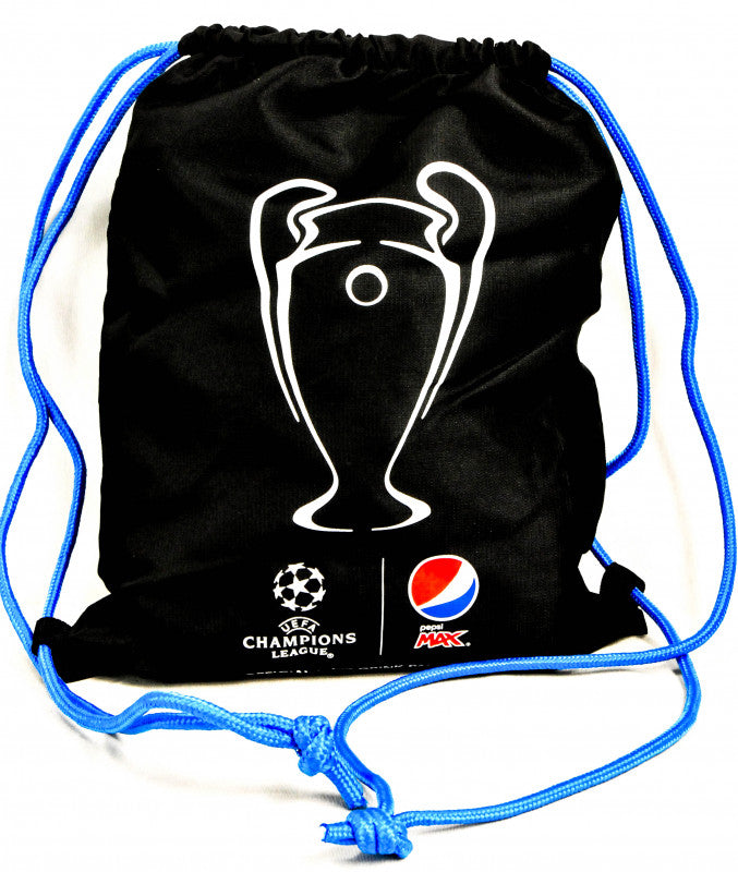 Pepsi Max Cola UEFA CL Rucksackbeutel Sportbeutel Turnbeutel