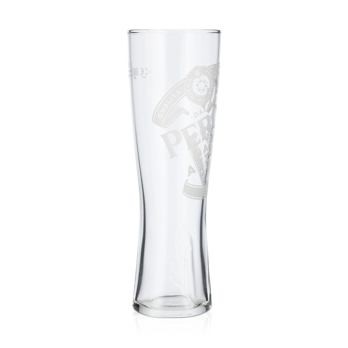 6er Set Peroni Nastro Azzurro Glas 0,3l – Pokal mit Signature Relief, geeicht – Ansicht 3