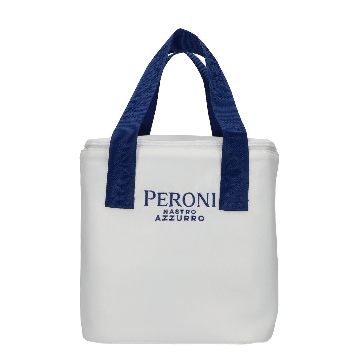 Peroni Bier Kühltasche weiß Polyester Nastro Azzurro neu – Ansicht 2