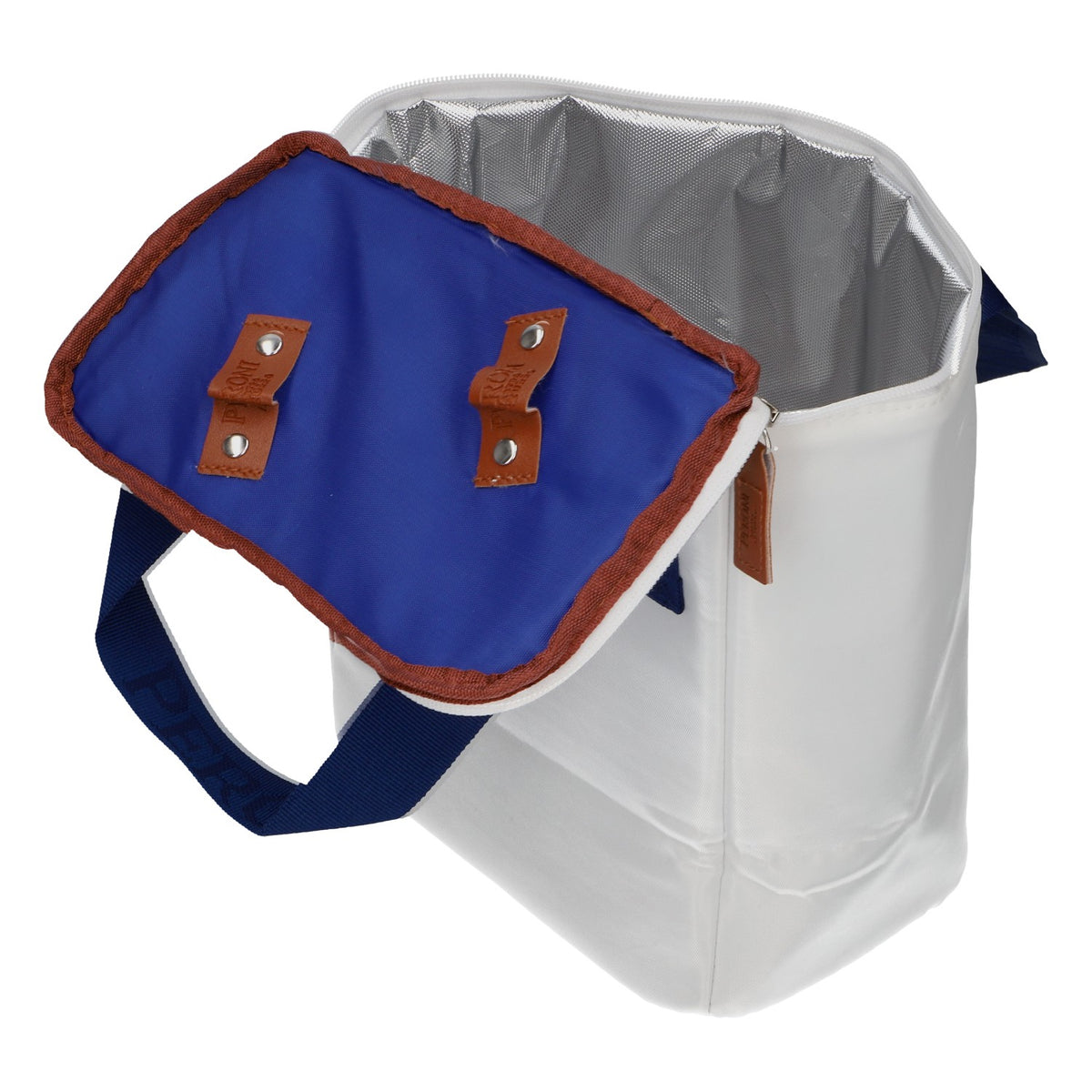 Peroni Bier Kühltasche weiß Polyester Nastro Azzurro neu – Ansicht 4