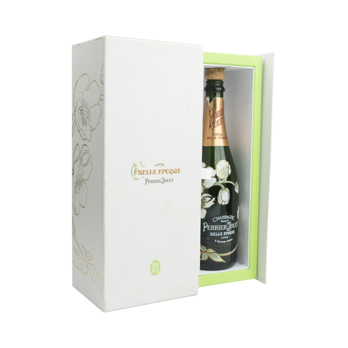 Perrier Jouet Champagner leere Flasche 0,7l Brut Belle Epoque EMPTY Bottle Deko – Ansicht 4