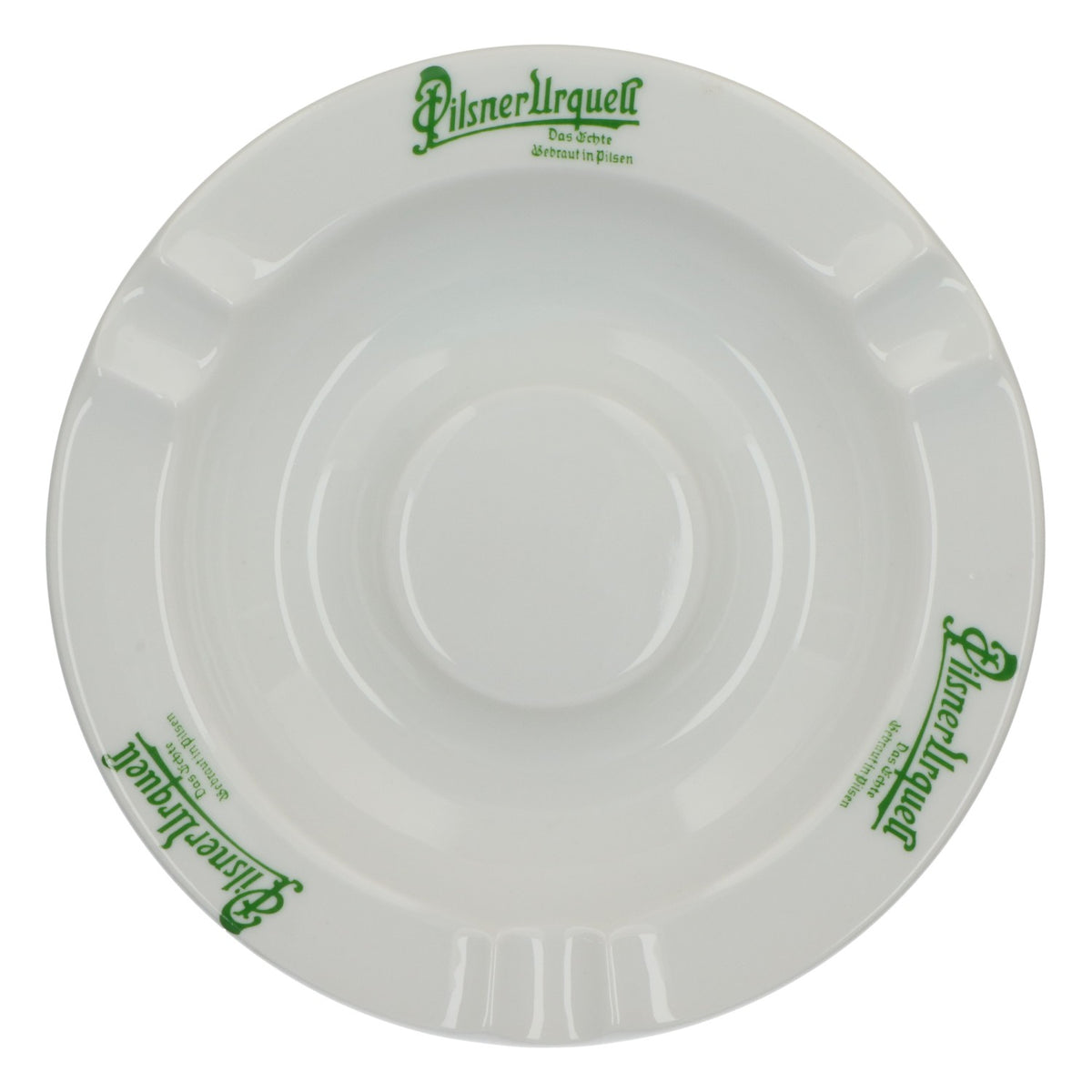 Pilsner Urquell Bier Aschenbecher weiß Keramik Plankenhammer Floss Bavaria – Ansicht 4