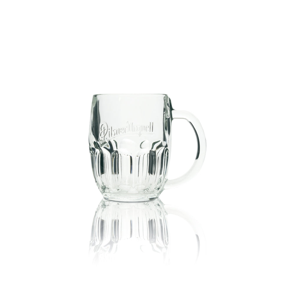 Pilsner Urquell Bier Glas 0,3l Krug Relief Sahm Seidel Henkel Gläser Pils Export