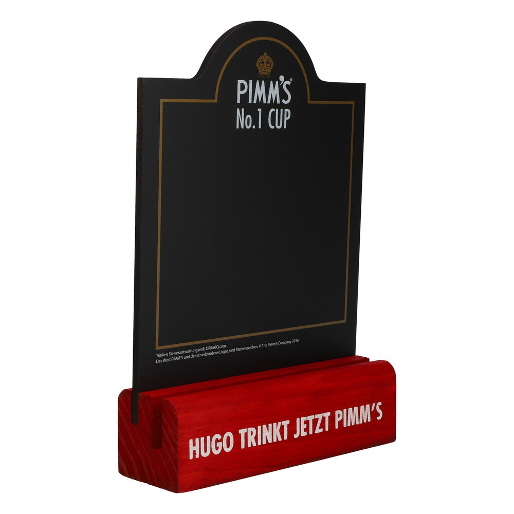 Pimms Likör Tischaufsteller Menükartenhalter Kreidetafel Jetzt Pimm´s