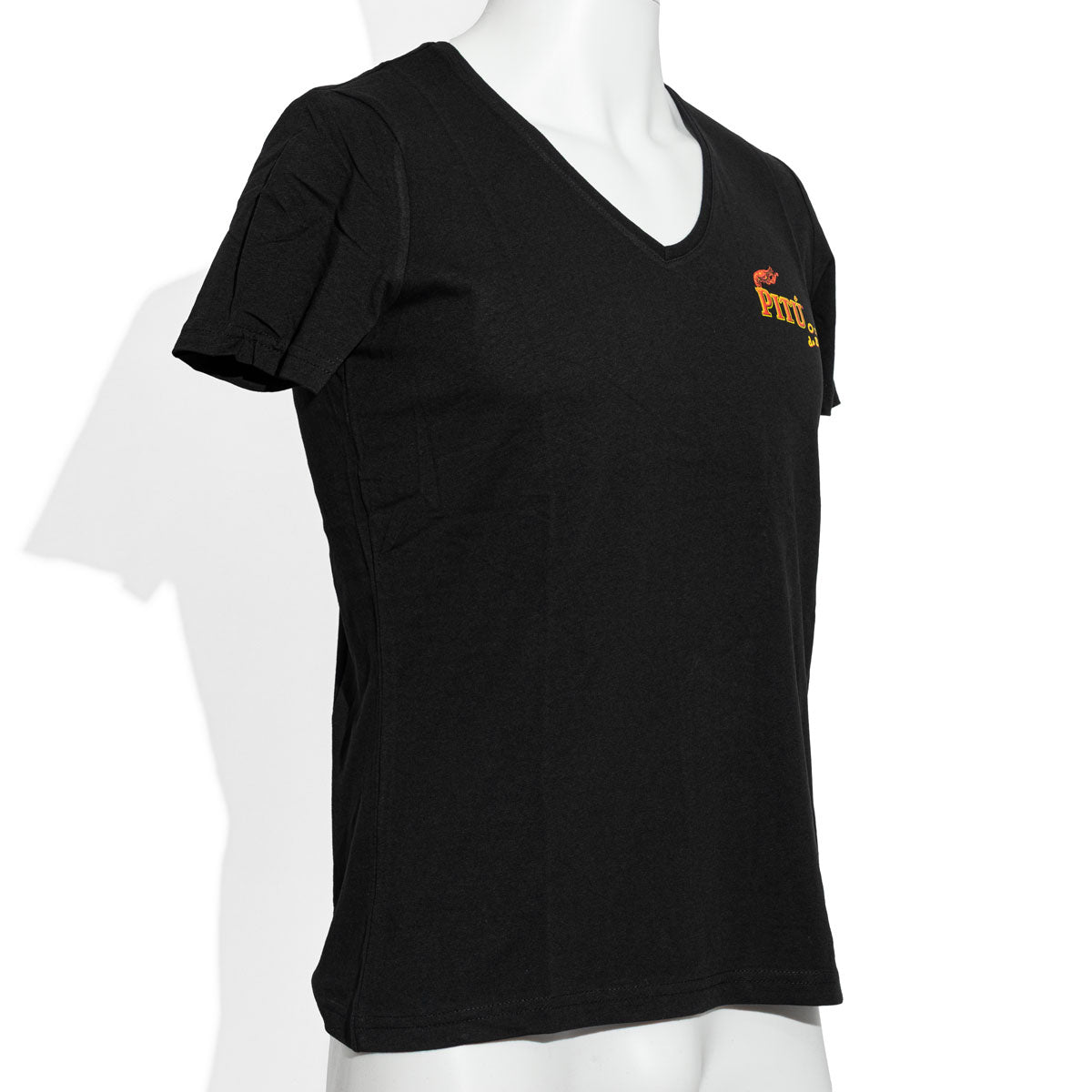 Pitu Rum T-Shirt Größe L Shirt Freizeitsshirt Sommershirt Damen V-Ausschnit – Ansicht 2