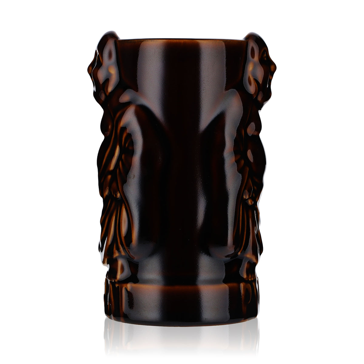 Pyrat XO Reserve Rum Keramik Buddah Tiggi Glas Rumgläser 0,49l Becher – Ansicht 3