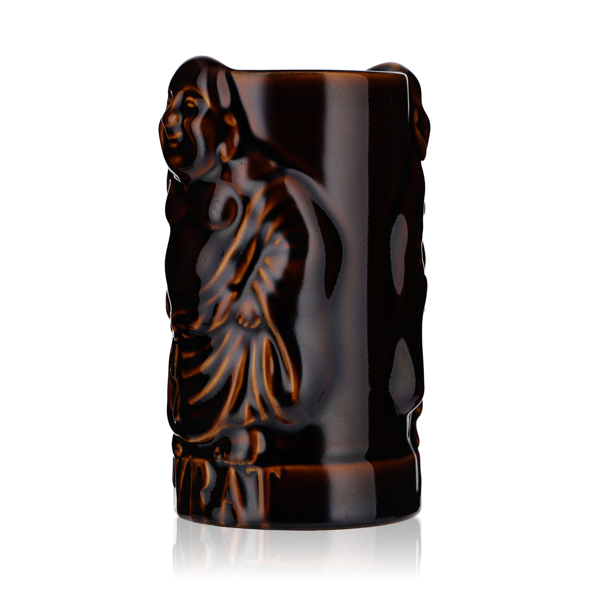 Pyrat XO Reserve Rum Keramik Buddah Tiggi Glas Rumgläser 0,49l Becher – Ansicht 4