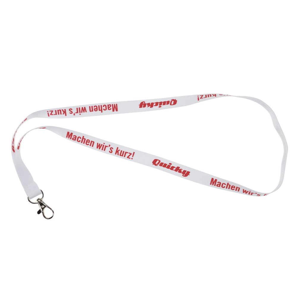 Quicky Schlüsseband Kette mit Karabinder Schlüsselbund Umhängeband Accessoir