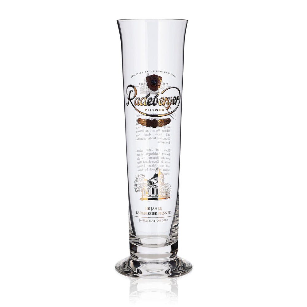 Radeberger Bier Glas Sammelglas Gläser Tulpe Jahresedition 2012 Stange