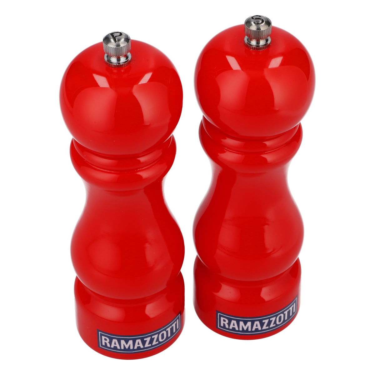 Ramazzotti Likör Salz-& Pfeffermühle Keramikmahlwerk Mühle Rot Klein – Ansicht 3