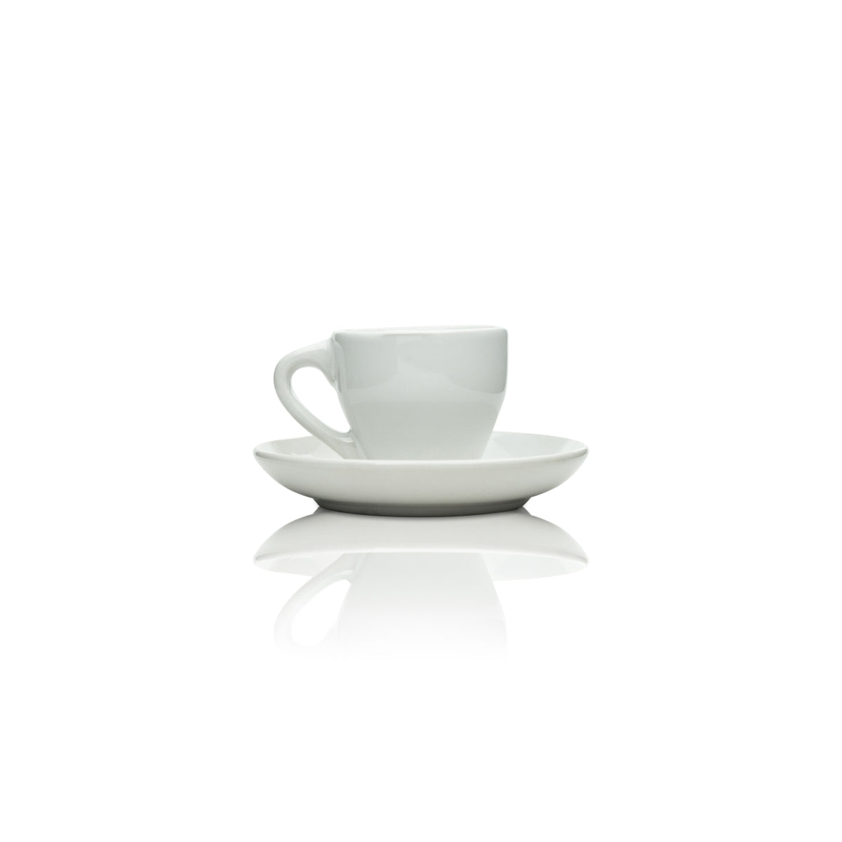 Ramazzotti Likör Tasse + Untertasse 50ml Weiß Porzellan Teller Kaffee Espresso – Ansicht 2