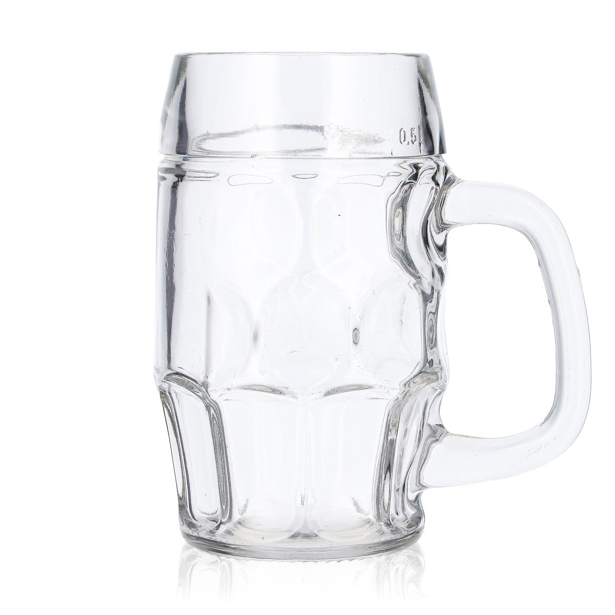Rastal Bier Glas 0,5l Krug Kontur B-Ware gebraucht – Ansicht 5