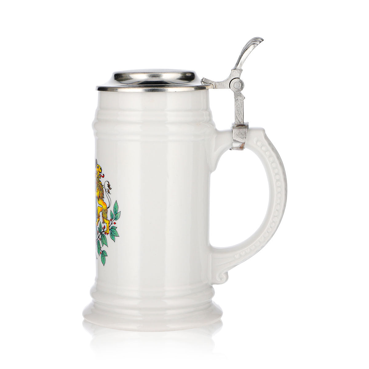 Rastal Bier Glas 0,5l Tonkrug Bayern Wappen Ton – Ansicht 5