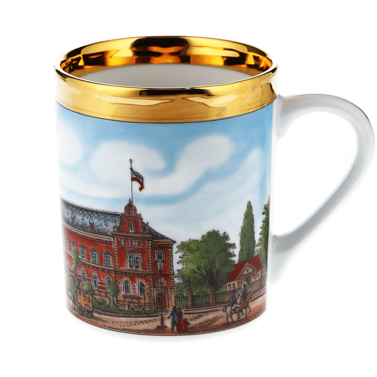 Rastal Glas Sammlertasse Limitert Postmuseumshop Motiv 3/1993 Keramik Tasse – Ansicht 5