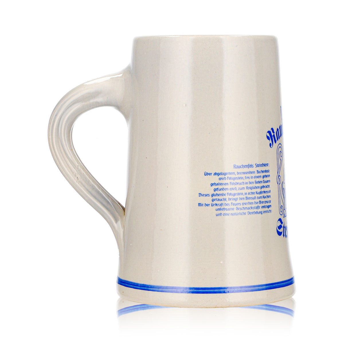 Rauchenfels Bier Glas Tonkrug 0,3l Bierseidel Bierhumpen Steinbiere Steingut – Ansicht 4