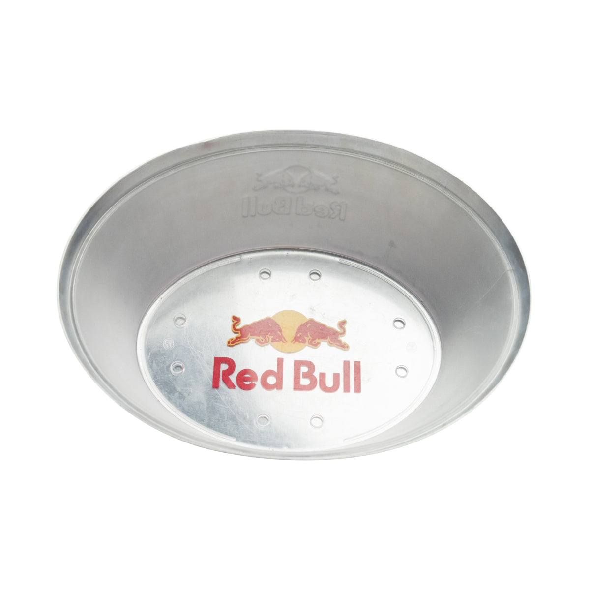 Red Bull Energy Flaschenkühler Eiswürfelbehälter Wanne Metall mit Einsatz – Ansicht 2
