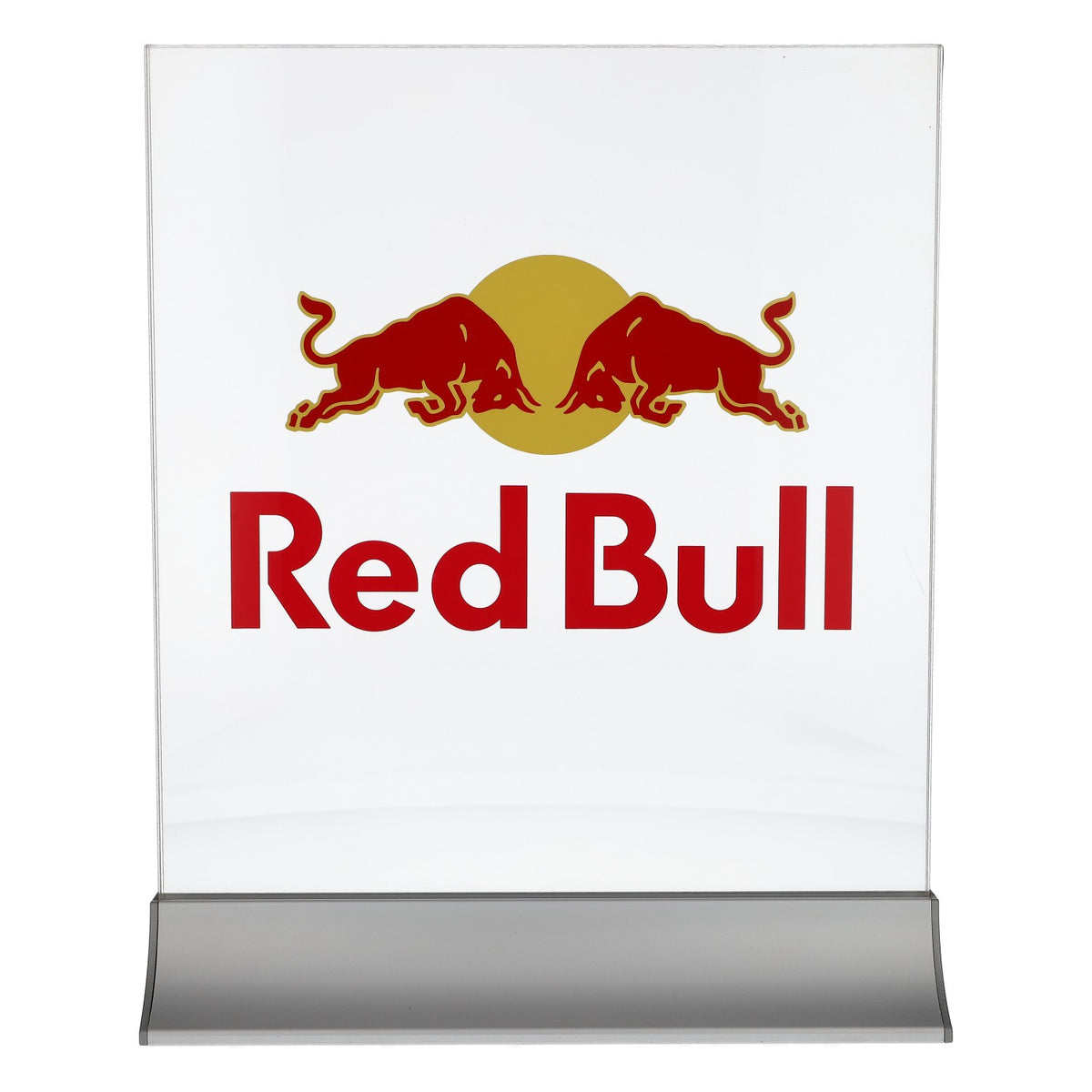 Red Bull Energy LEDLeuchtreklame Leuchtwerbung 31x25cm Silber Boden – Ansicht 2