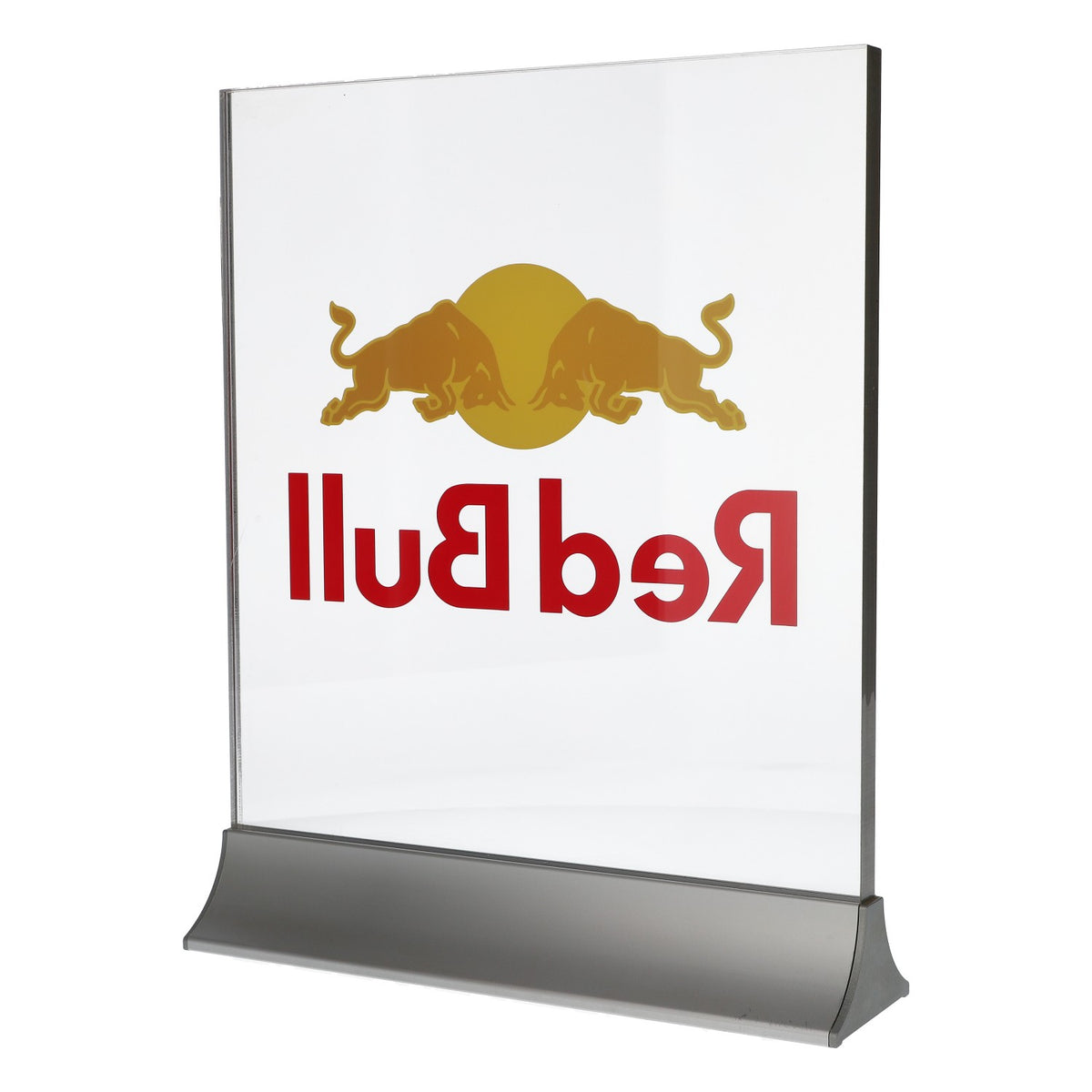 Red Bull Energy LEDLeuchtreklame Leuchtwerbung 31x25cm Silber Boden – Ansicht 5