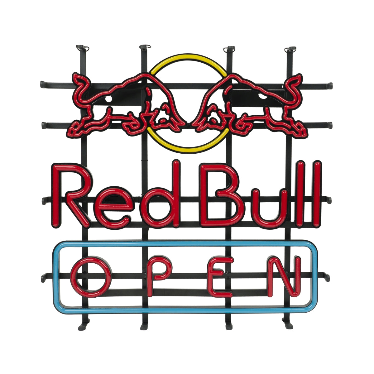 Red Bull Energy Leuchtreklame OPEN 56x56cm Neon LED Schild Wand Tafel Bar – Ansicht 2