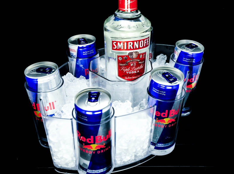 Red Bull Kühler Energy The Boat Big 6 Dosen Boot Eiswürfel Cooler Ice Gastro Bar – Ansicht 6