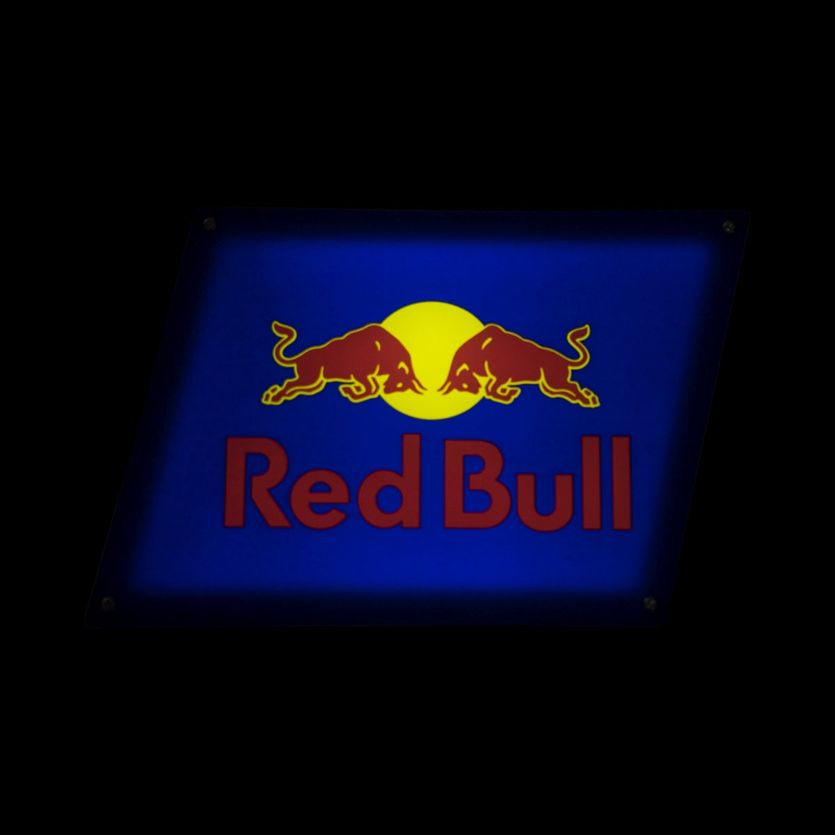 Red Bull Leuchtreklame LED Display Rhombus Logo Box Deko Gastro Werbung – Ansicht 2