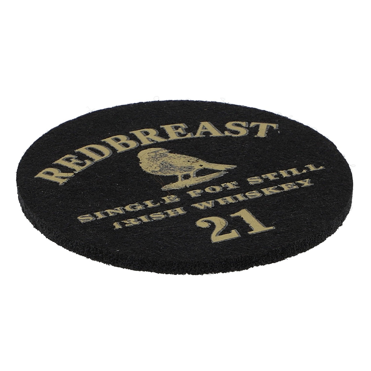 Redbreast Whiskey Filz Untersetzer Glasuntersetzer Schwarz 6,2cm Durchmesser