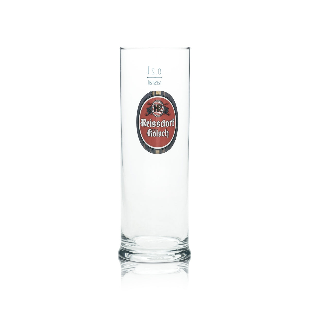 Reissdorf Kölsch Glas 0,2l Stange 12er Set – Bierglas Kölschgläser spülmaschinenfest – Ansicht 4