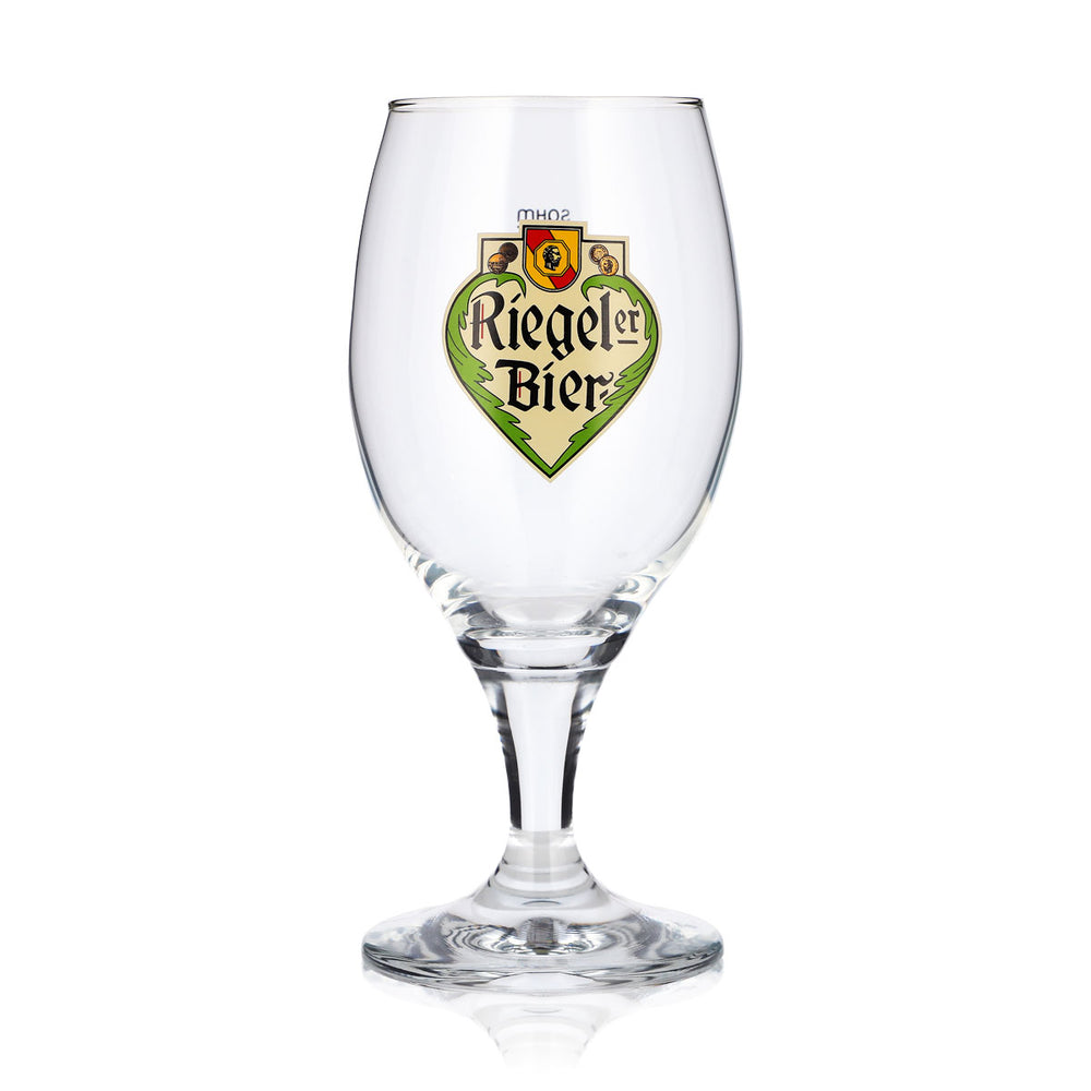 Riegele Bier Glas 0,3l Pokal Sahm