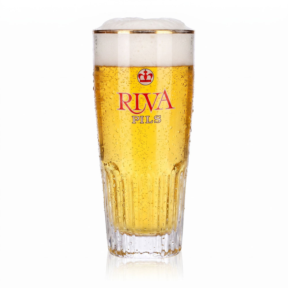 Riva Bier Glas 0,3l Becher Relief