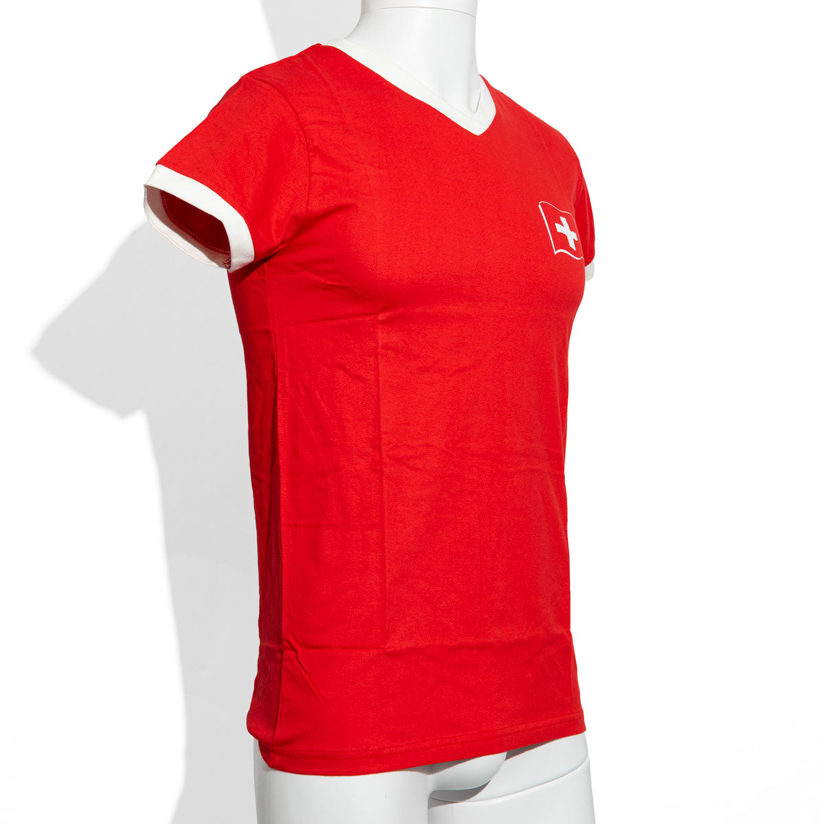 Rivella Limonade T-Shirt Freizeitshirt Jim Bob Men V-Ausschnitt Gr. S – Ansicht 2