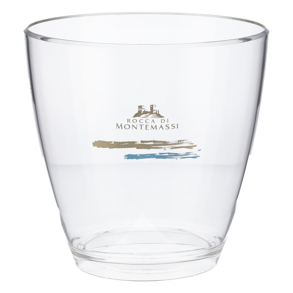 Rocca Di Montemassi Wein Kühler Flaschenkühler Barzubehör Transparent