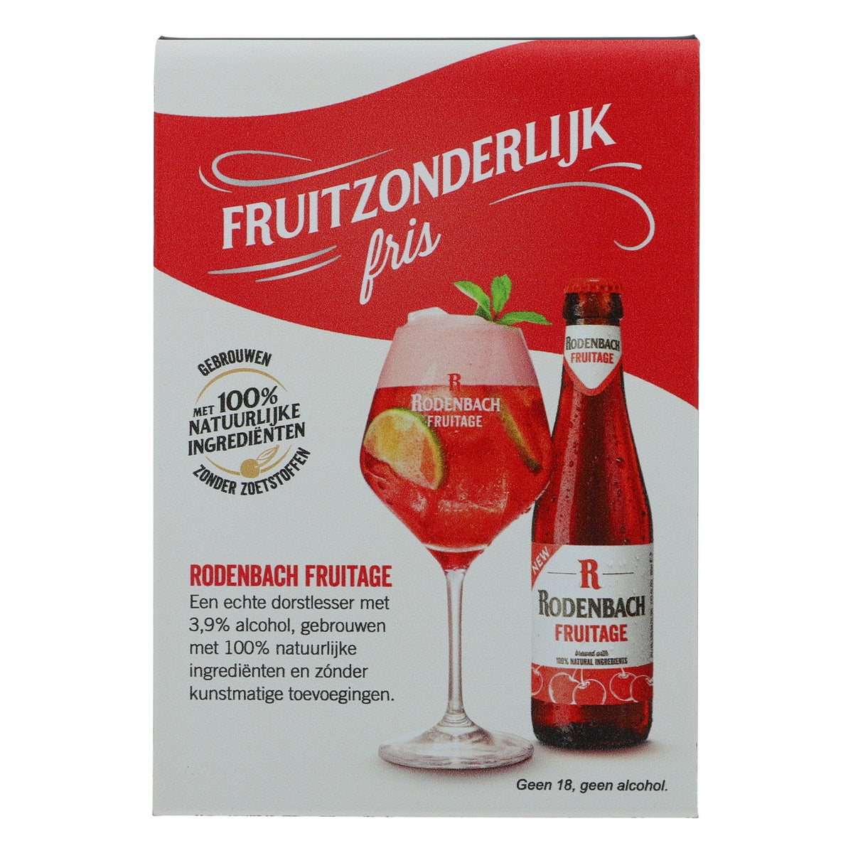 Rodenbach Bier Acryl Tischaufsteller Kartenhalter Preistafel 4,5x8,5x12 cm – Ansicht 3