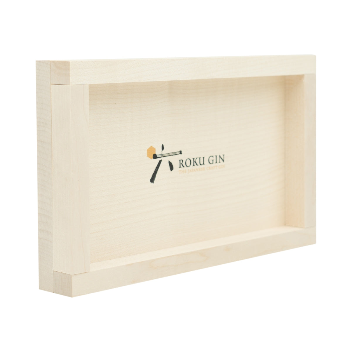 Roku Gin Tablett Holz Schale Gläser Untersetzer Cocktail Bar Helfer Deko Brett – Ansicht 2