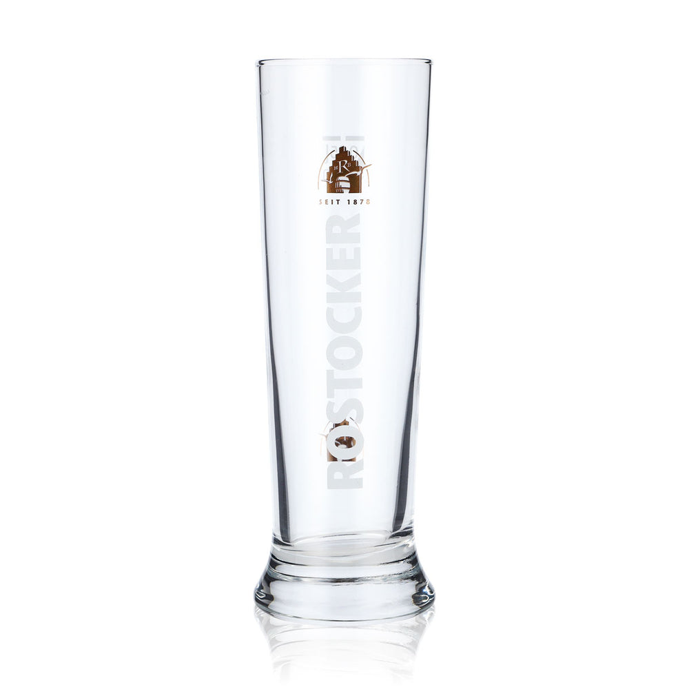 Rostocker Bier Glas Biergläser Pokalgläser 0,25l Sahm