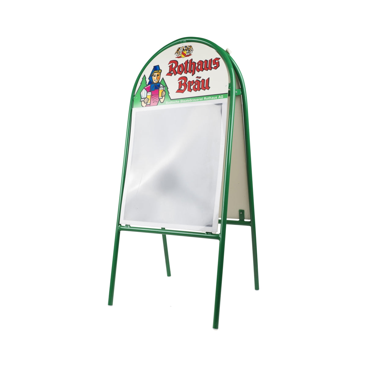 Rothaus Bier Aufsteller Kreidetafel klappbar wasserfest 126x54cm Kundestopper