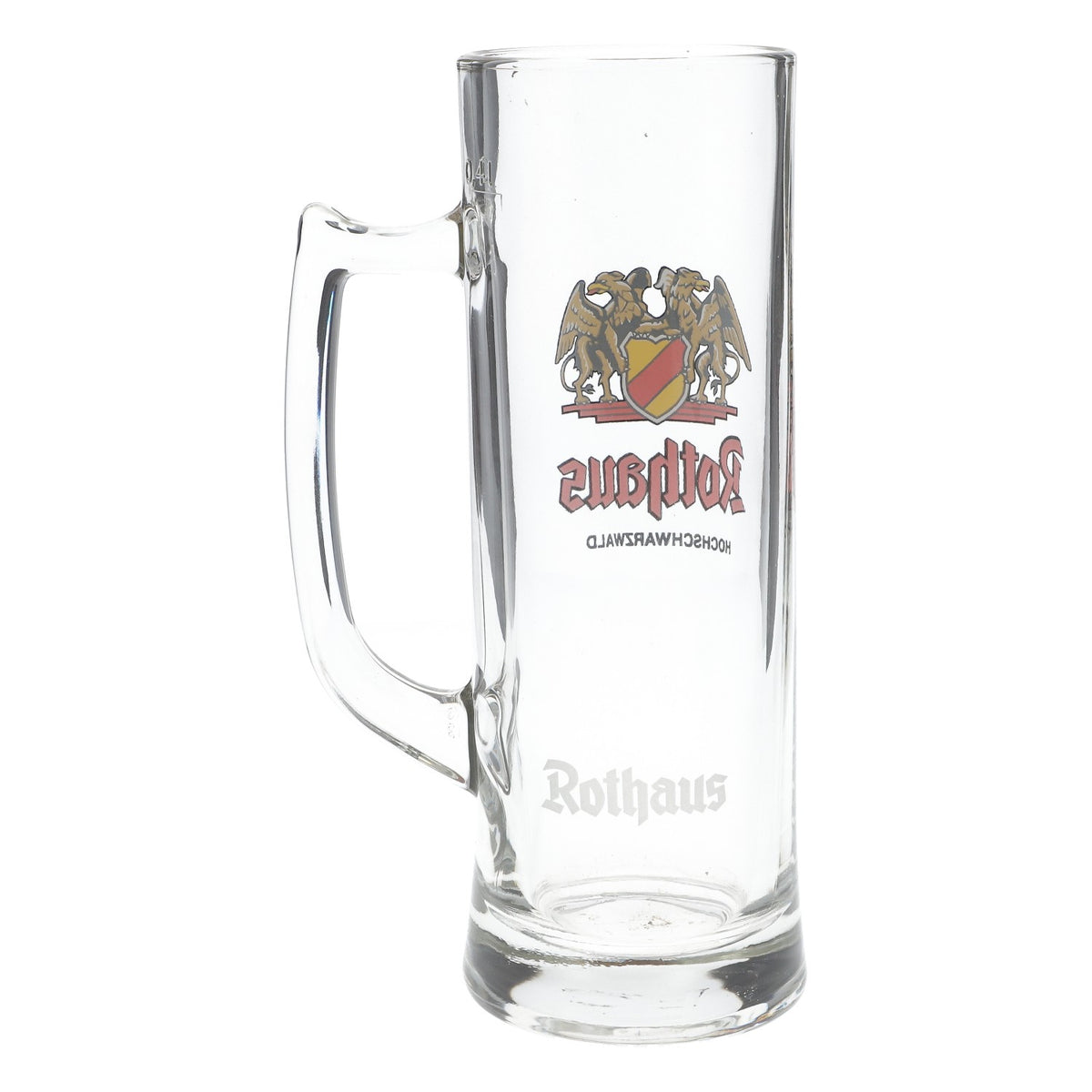 Rothaus Bierkrug Glas 0,4l Humpen Seidel Tannenzäpfle Pils Gläser Set Brauerei – Ansicht 3