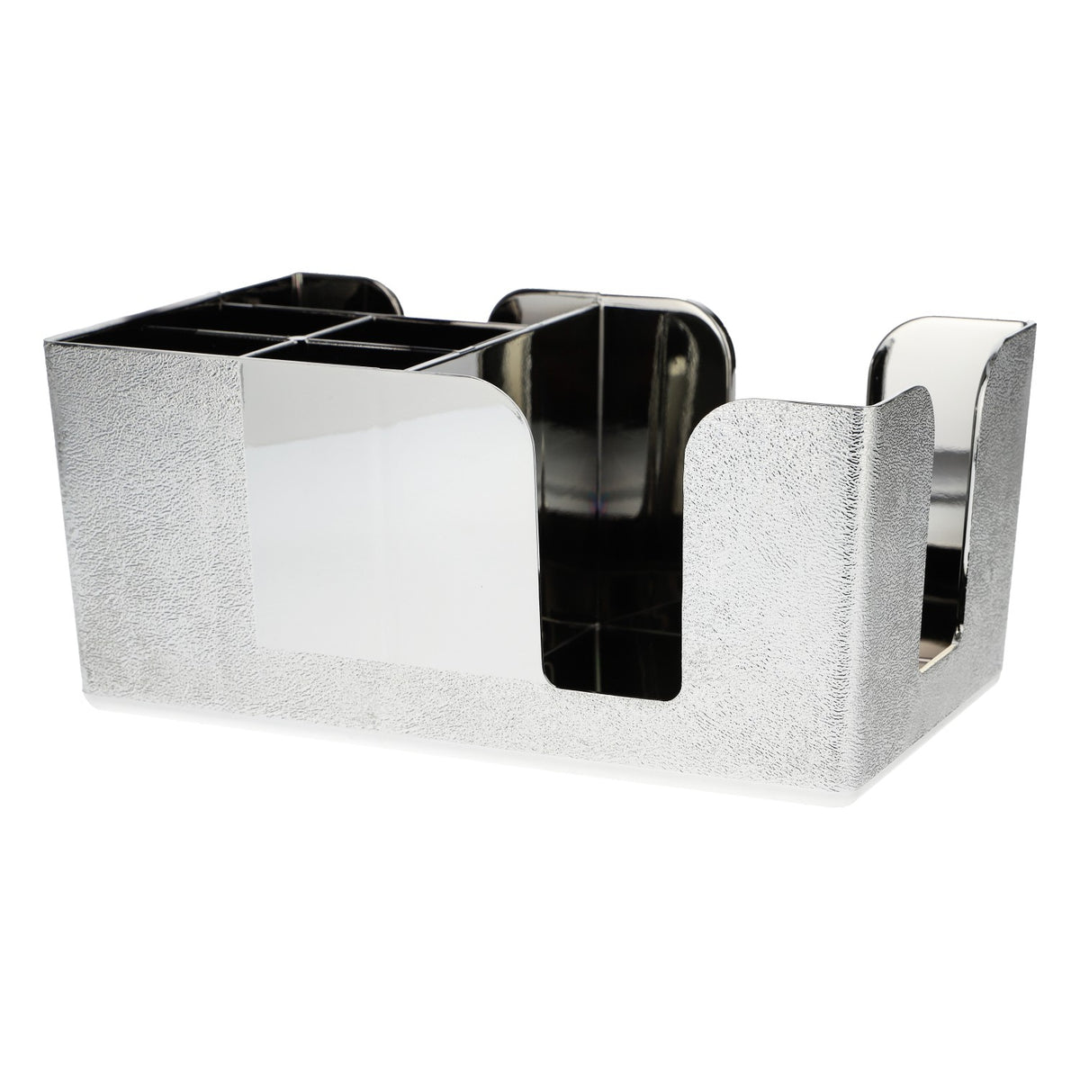 Russian Standard Vodka Barcaddy verchromt Servietten Besteckhalter silber – Ansicht 3