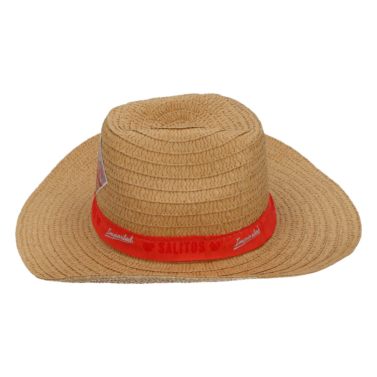Salitos Bier Hut Echt Strohhut Sommerhut Urlaushut Partyhut Pinkes Band – Ansicht 3